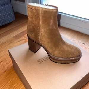 Steven madden suede booties